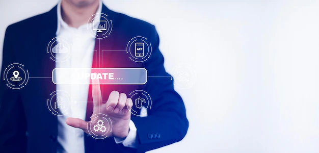 ソフトウェアを定期的に更新する