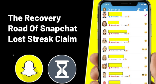 O caminho de recuperação do Snapchat Lost Streak Claim
