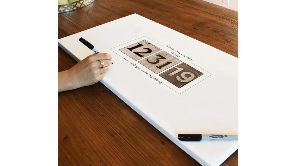 男性向けのパーソナライズされた退職ギフト