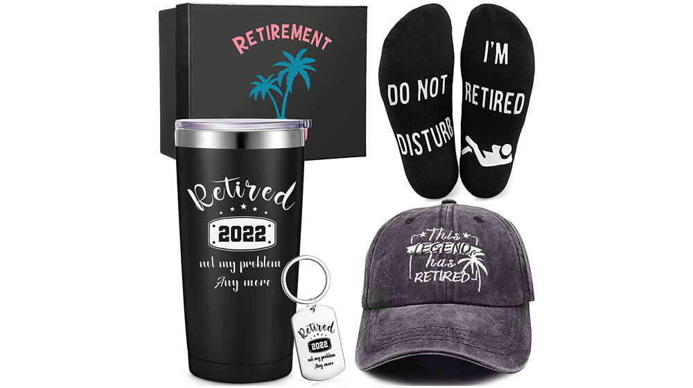 男性のための5個の退職ギフトセット