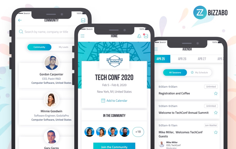 Software di gestione eventi Bizzabo