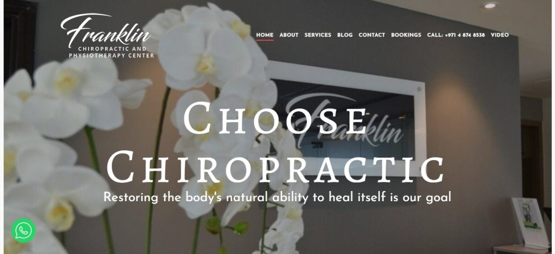 Franklin Kayropraktik ve Fizyoterapi Merkezi DMCC- kiropraktör Dubai
