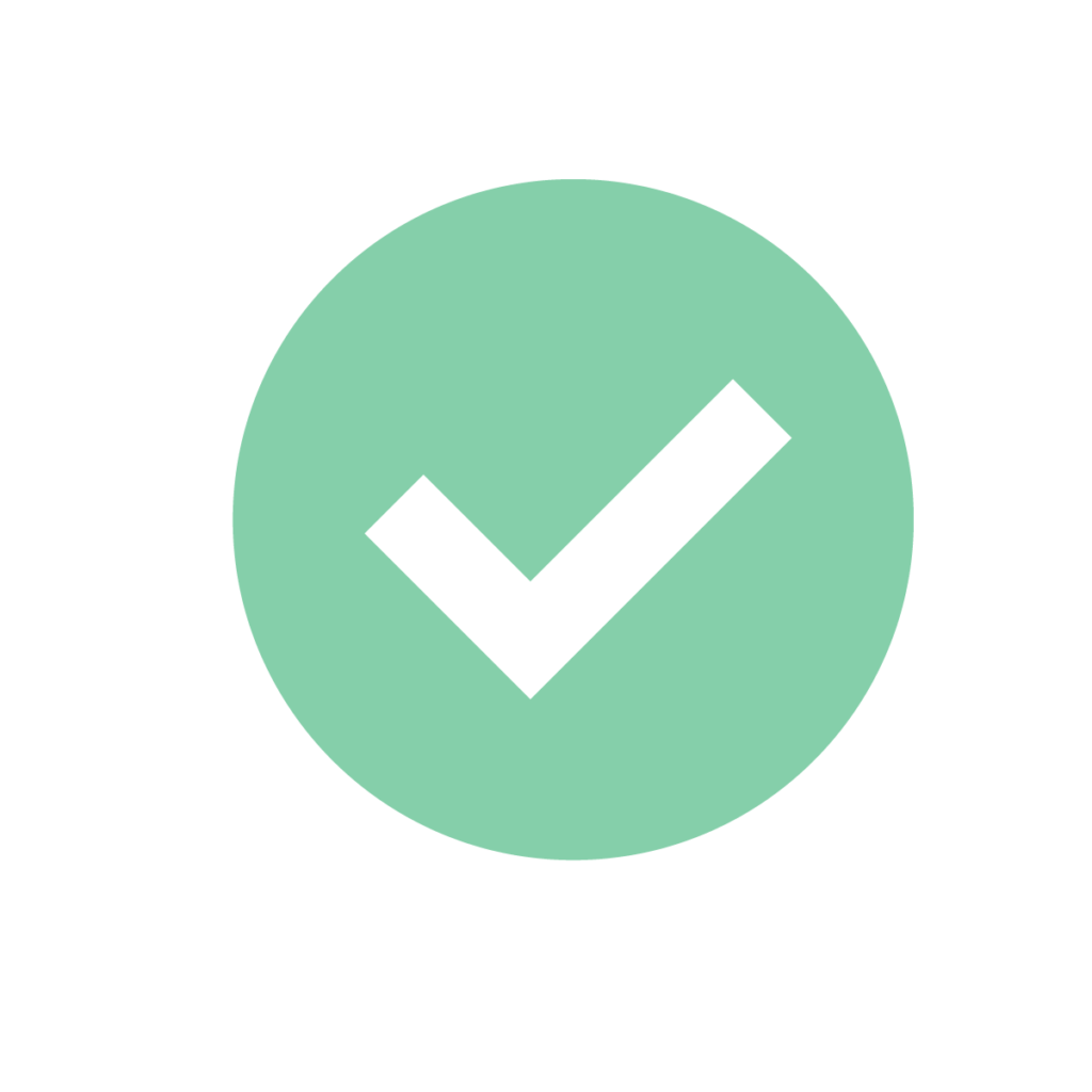 เครื่องหมายถูกสีเขียวเถาอเมซอน