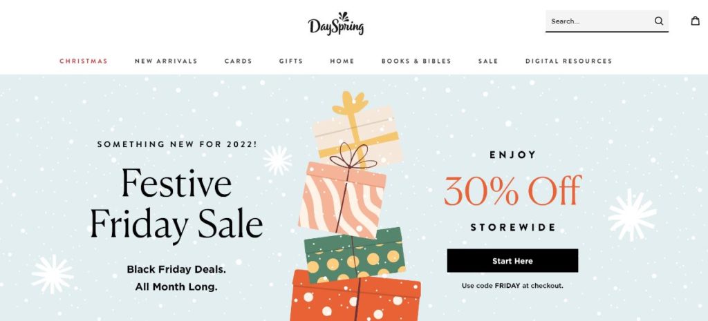 Melhores programas de afiliados cristãos DaySpring