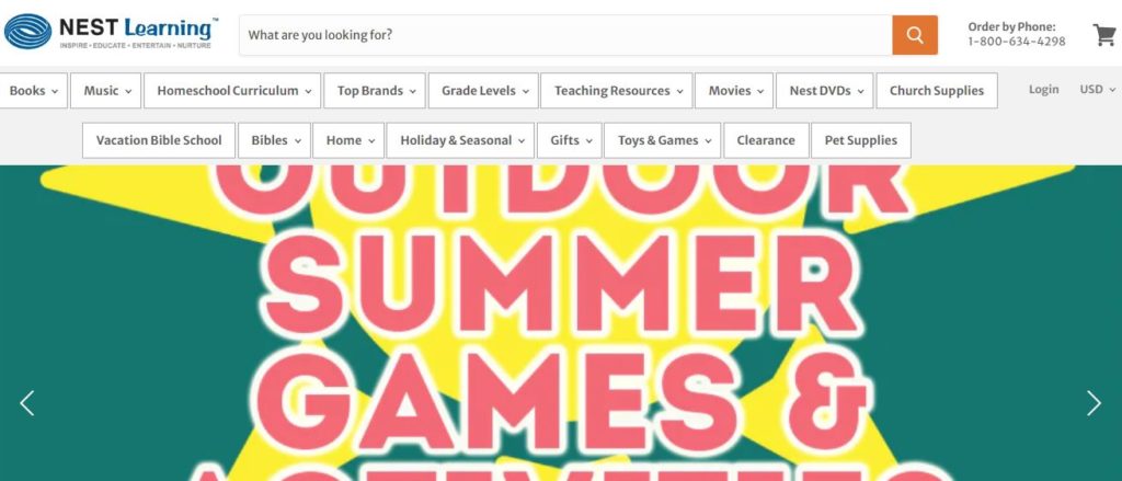 Melhores programas de afiliados cristãos Nest Learning