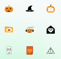 أيقونات هالوين