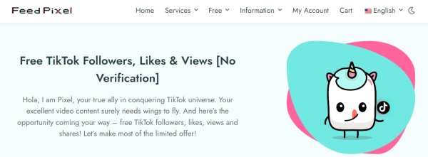 Piksel Umpan - Tampilan Tiktok Gratis