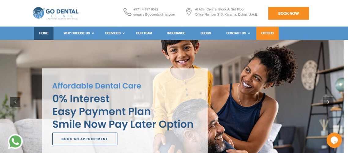 Gehen Sie in die Zahnklinik