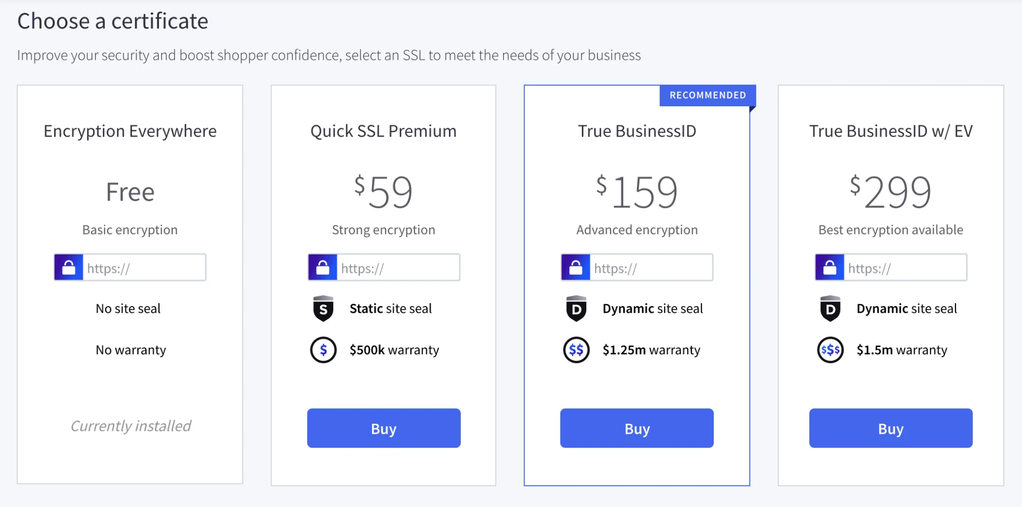 BigCommerce الأمن