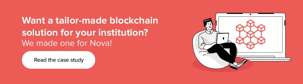 Appinventiv a créé une solution d'éducation Blockchain pour Nova