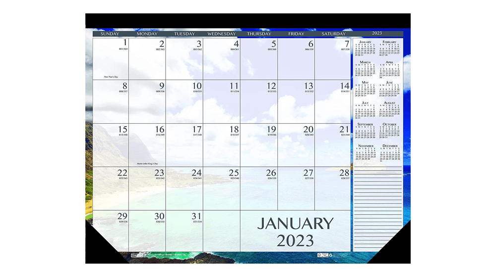 House of Doolittle 2023 ปฏิทินตั้งโต๊ะรายเดือน