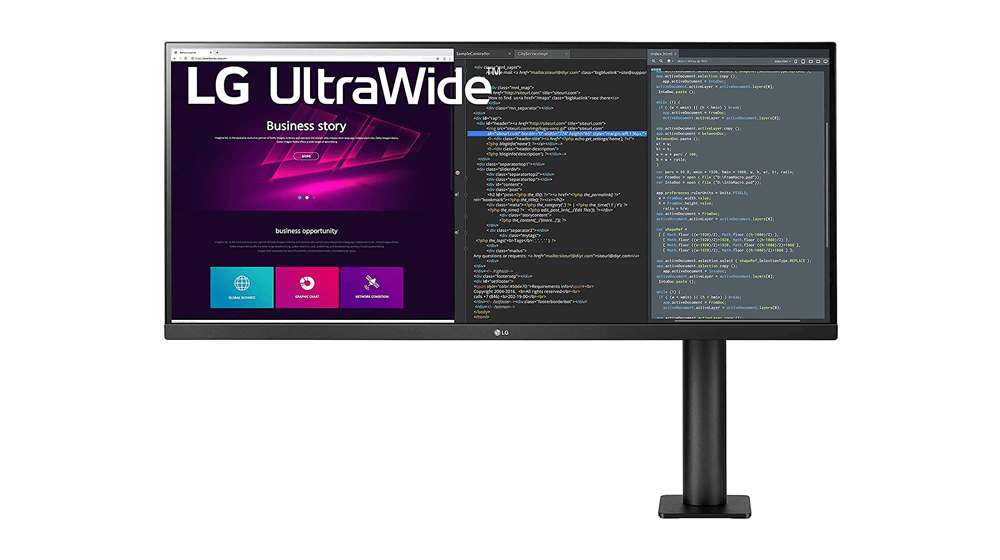 LG 34WN780-B 34인치 21-9 울트라와이드 QHD(3440 x 1440) 디스플레이 Ergo