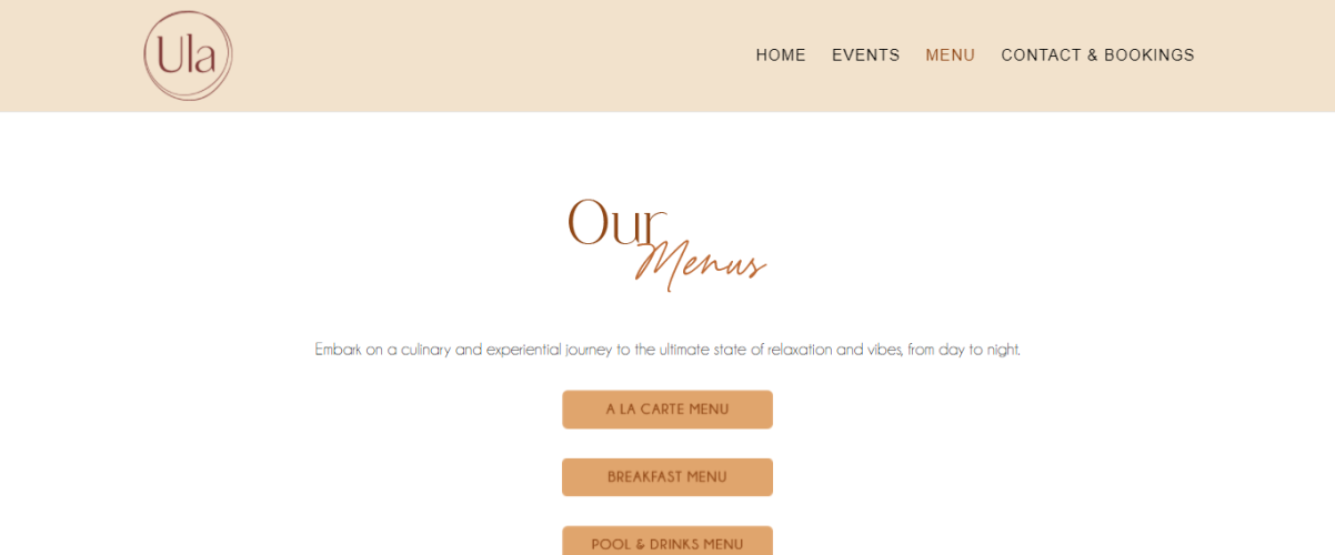 Ula Palm Beach Clubs in Dubai