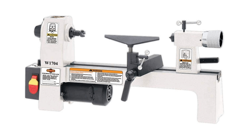 SHOP FOX W1704 เครื่องกลึงแบบตั้งโต๊ะ 1,3 แรงม้า