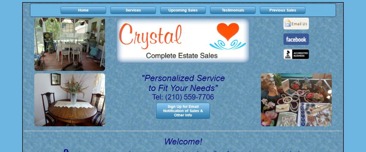 Crystal Estate Sales-San Antonio Liquidation