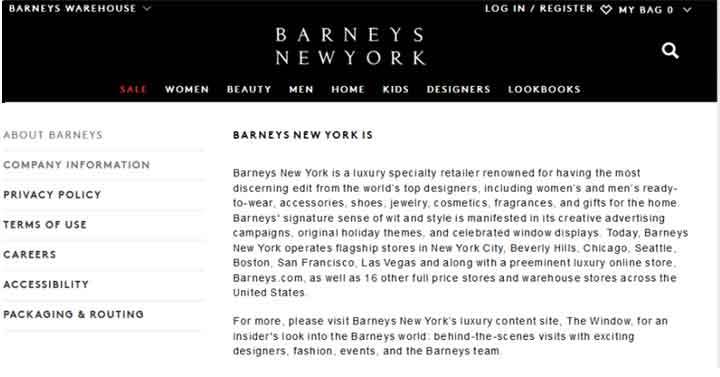 Barney New York