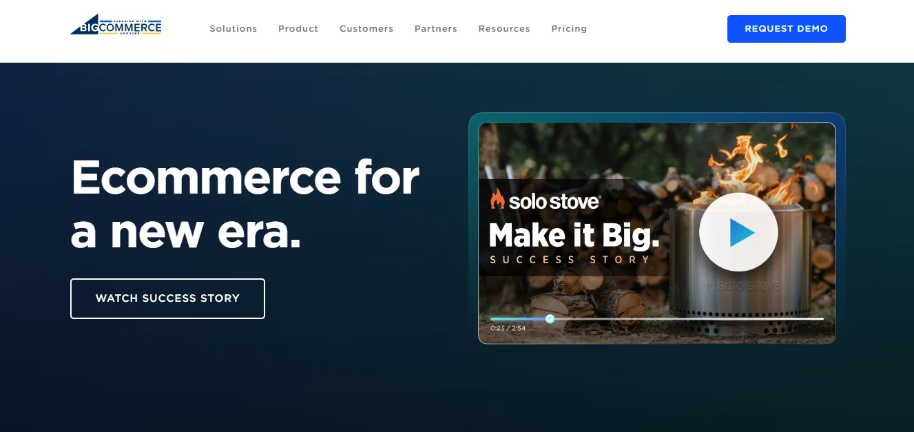 BigCommerce ダーボード