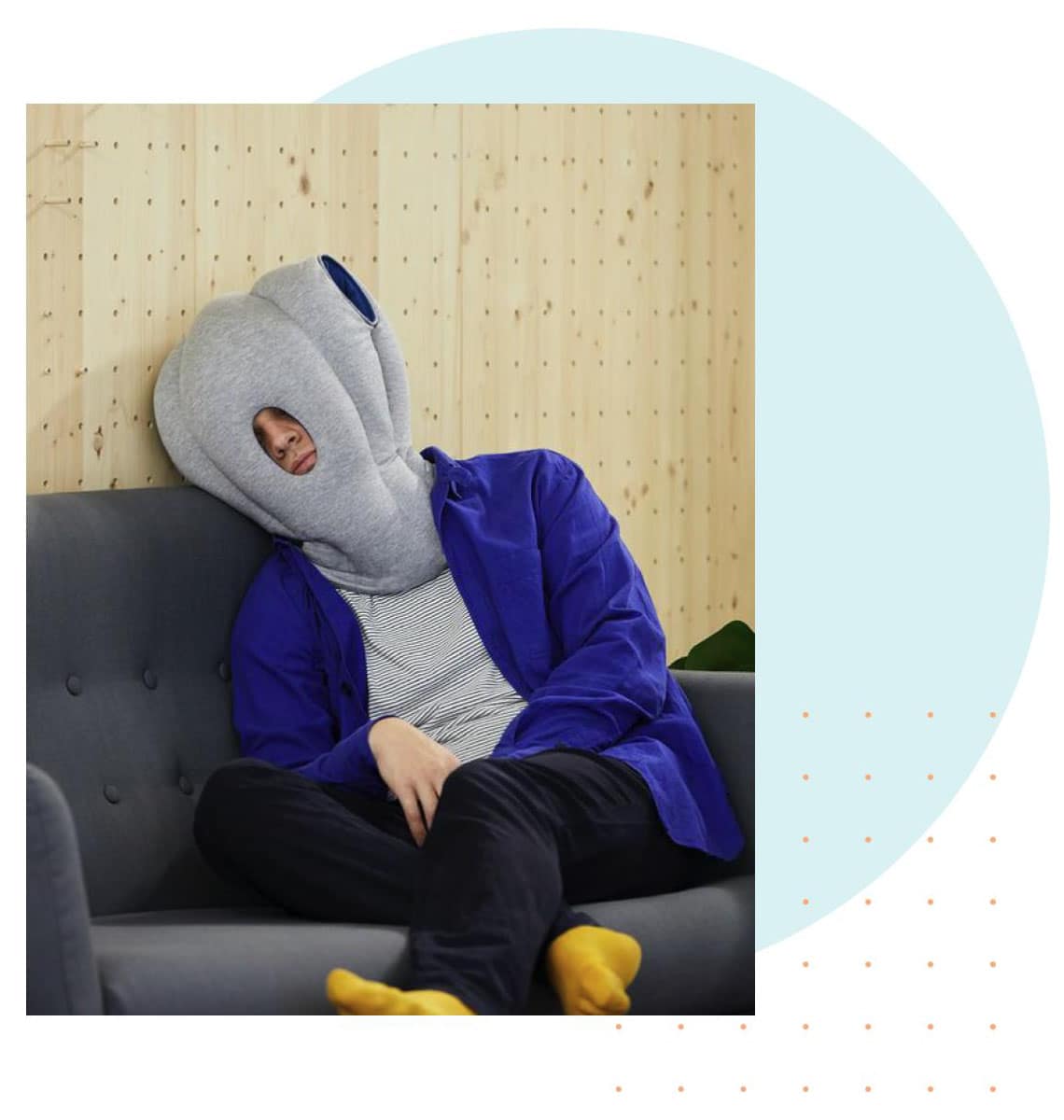 타조 오리지널 낮잠베개