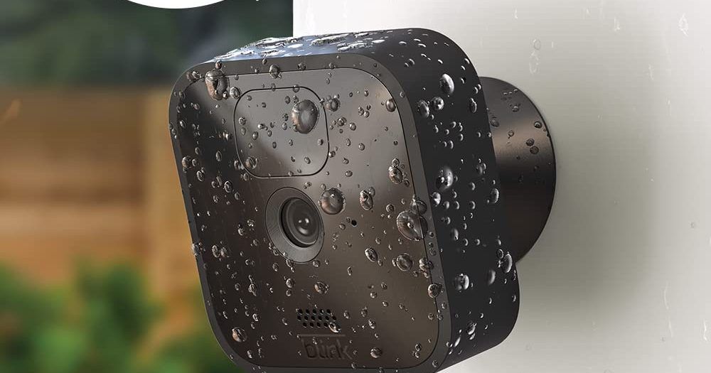 야외 카메라 깜박임