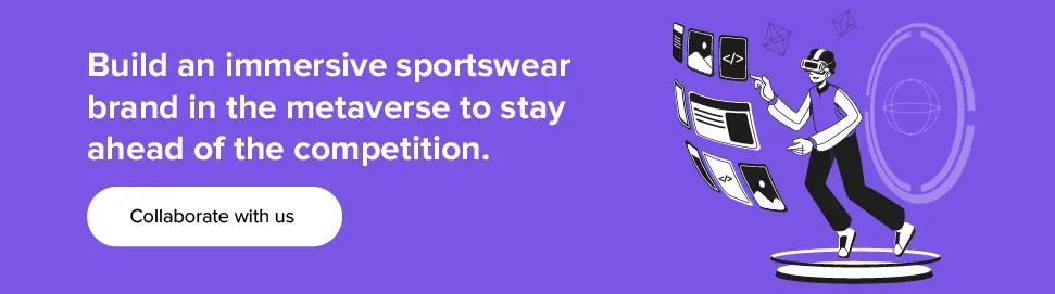 Metaverse'de sürükleyici bir spor giyim markası oluşturun