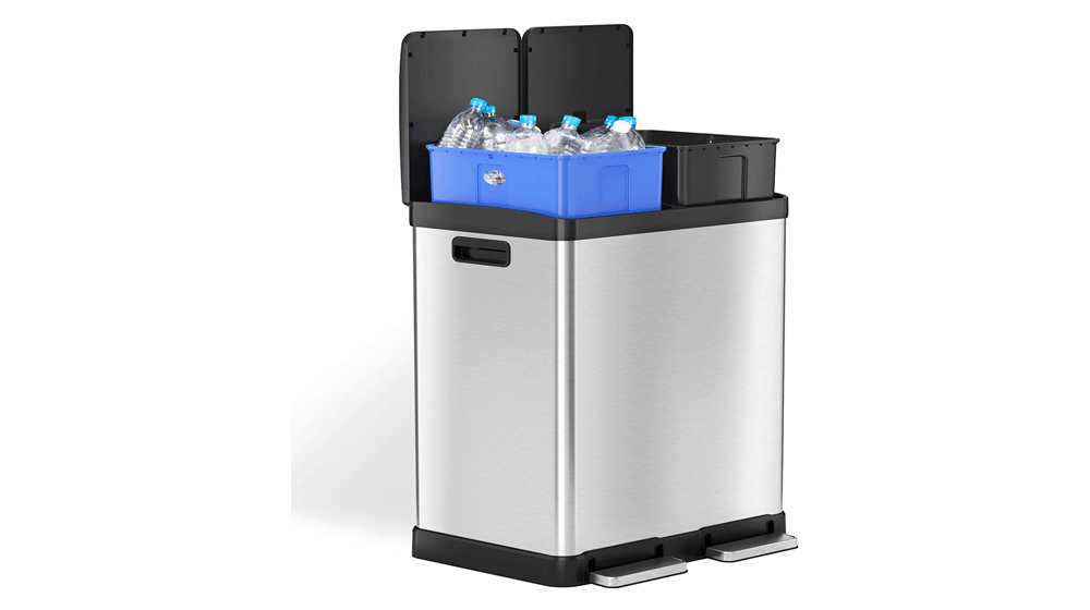 iTouchless-Kitchen-Dual-Step-Sampah-Can-Recycle-Bin