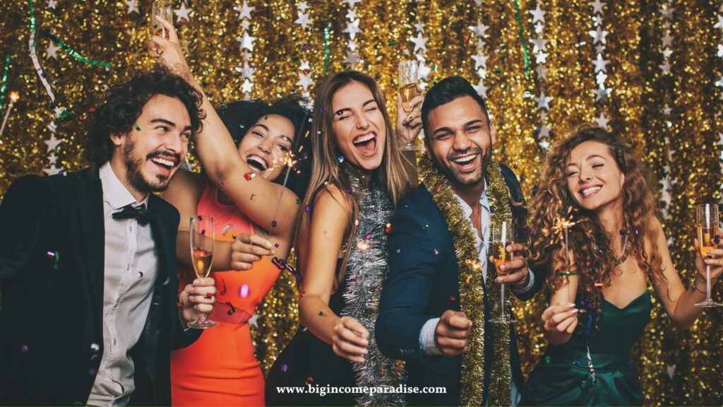 Revelion - decembrie idei de social media