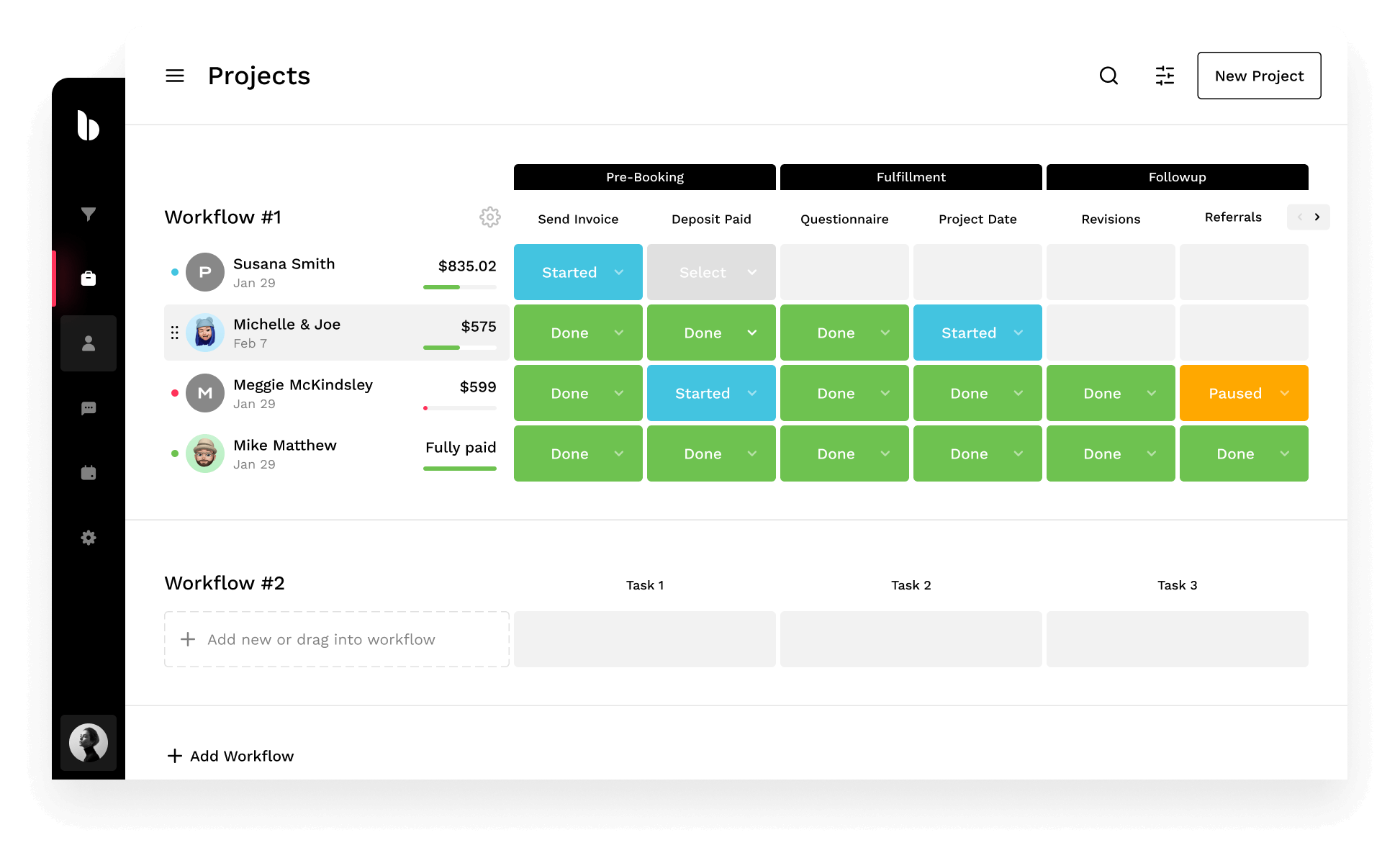 Bloom: solución de gestión de clientes y facturación n.º 1