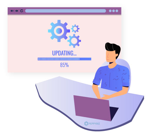 Atualize seu software