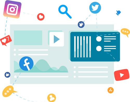 Создайте свое присутствие в социальных сетях