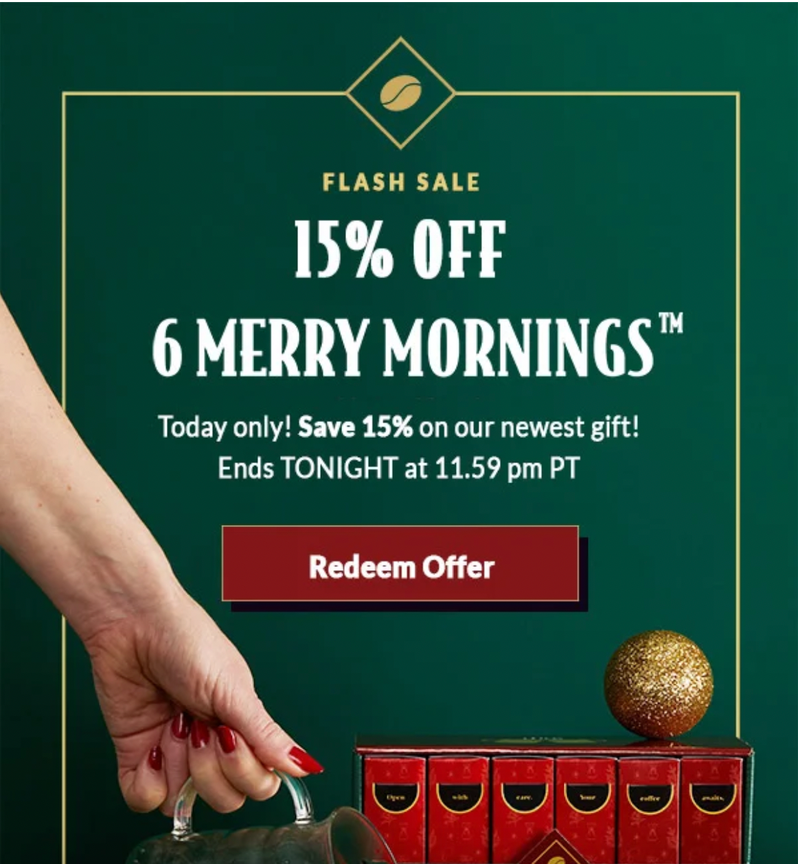 Beanbox 闪购电子邮件