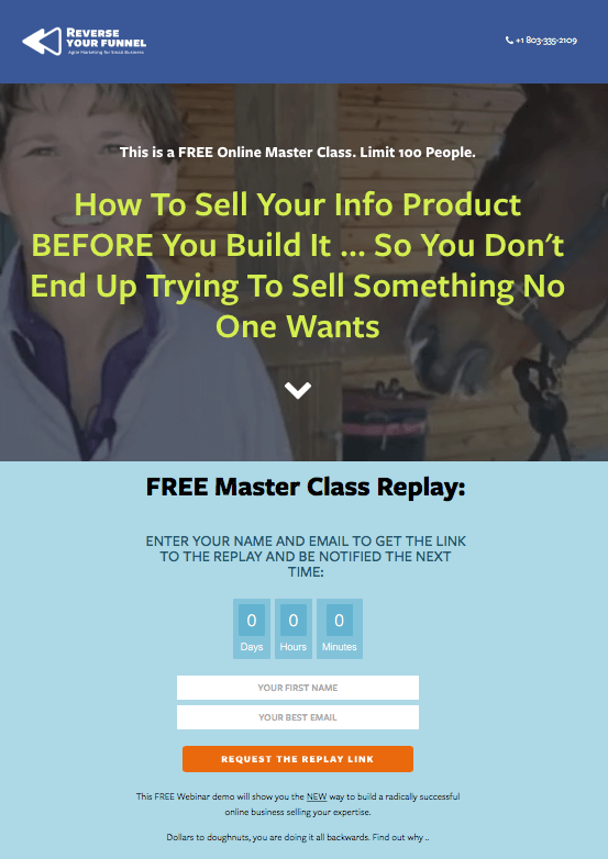 esempi di ottime pagine di destinazione