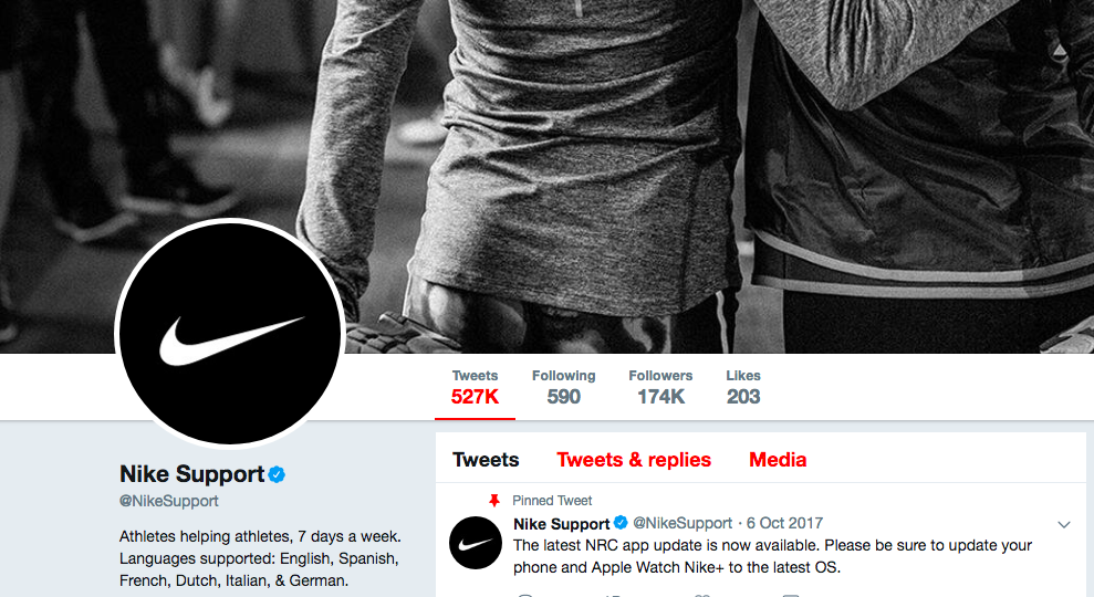 nike produit un marketing de contenu épique en tirant parti du support client