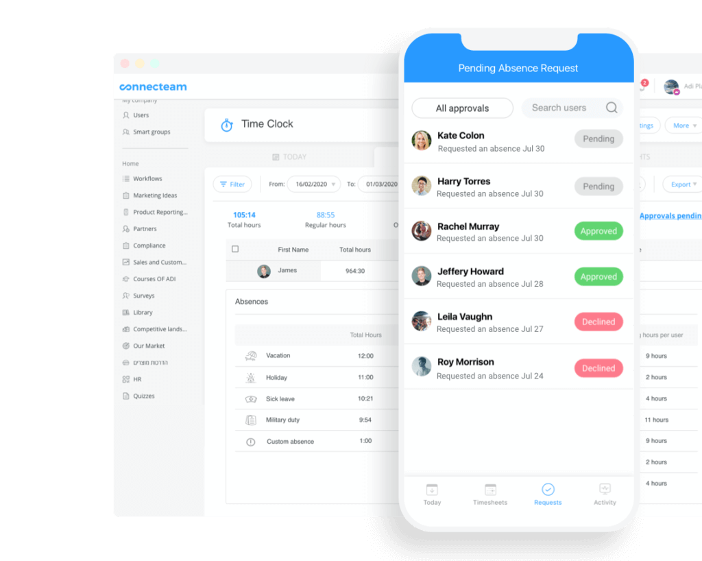 Application Absences et congés payés