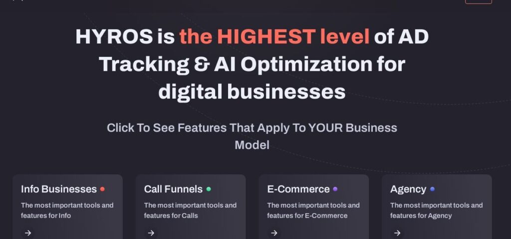 Qui devrait utiliser Hyros ?