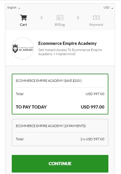 E-Commerce-Imperium-Builder-Preis