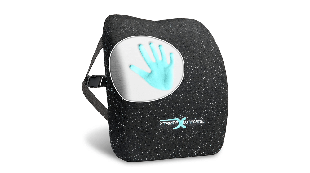 Xtreme Comforts poduszka podtrzymująca plecy lędźwiowe do poduszki na krzesło biurowe