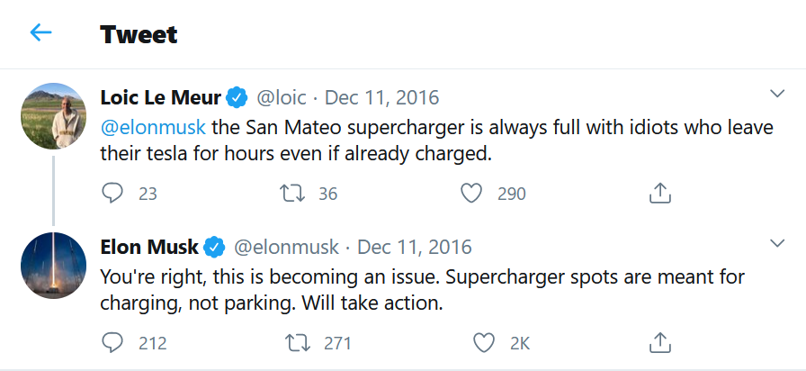 Elon Musk Tweet