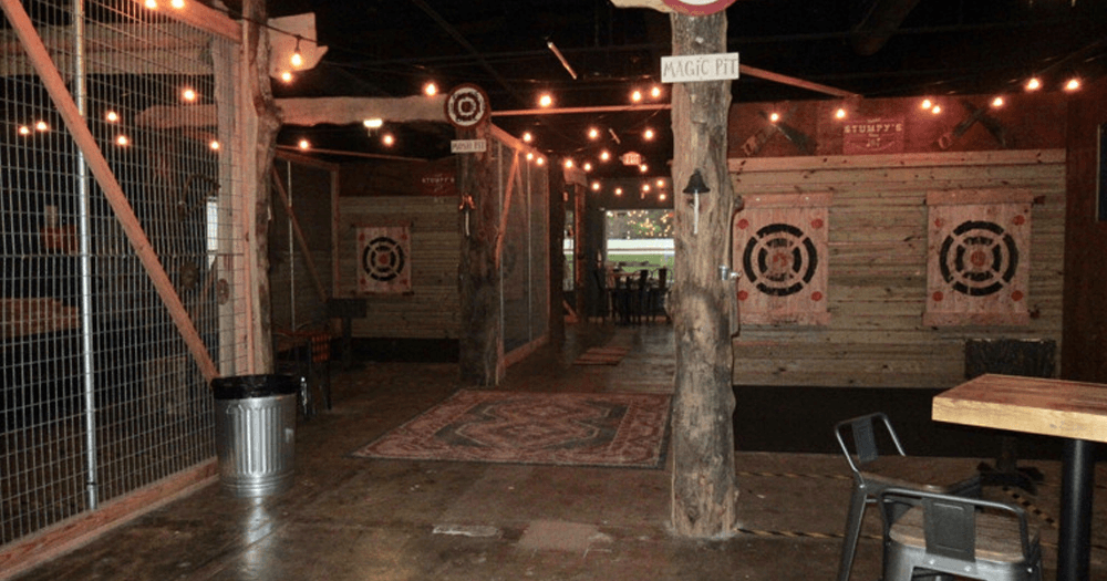 Бар для метания топора