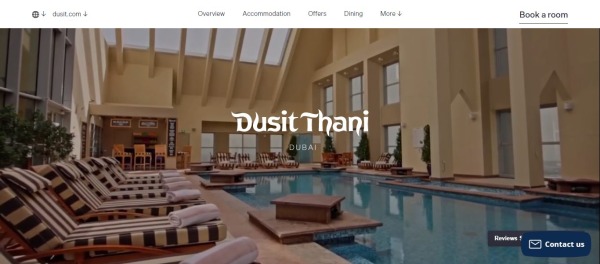 Dusit Thani Hotel in Dubai