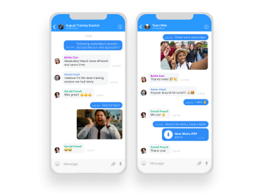 员工参与应用聊天