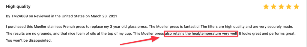 مراجعة منتج أمازون