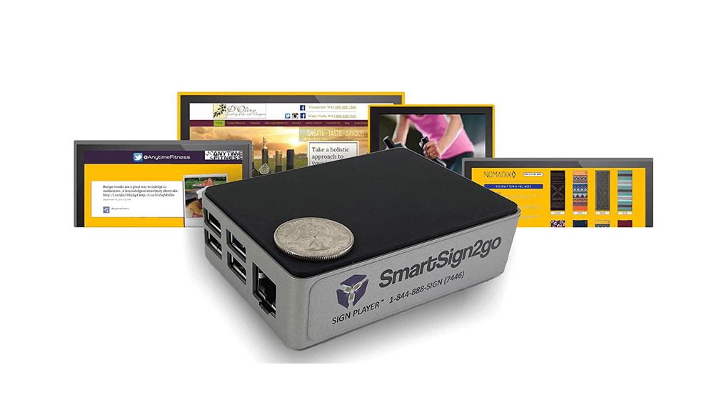 SmartSign2go Lite Digital Signage UltraHD 4k Media Player