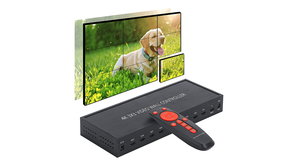 Spolehli Video Wall Controller 3X3 HDMI Video Wall Processor