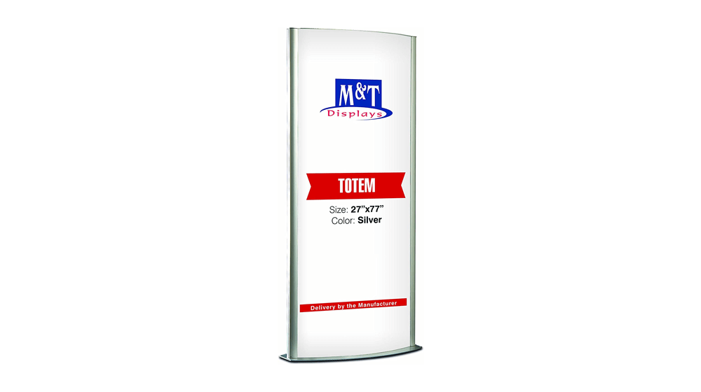 Professioneller freistehender beleuchteter Posterständer für den Boden