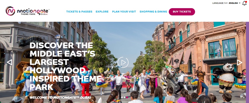 Motiongate Dubai-Wasserparks in Dubai