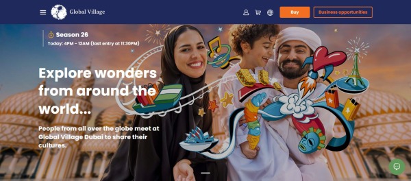 Global Village-Wasserparks in Dubai