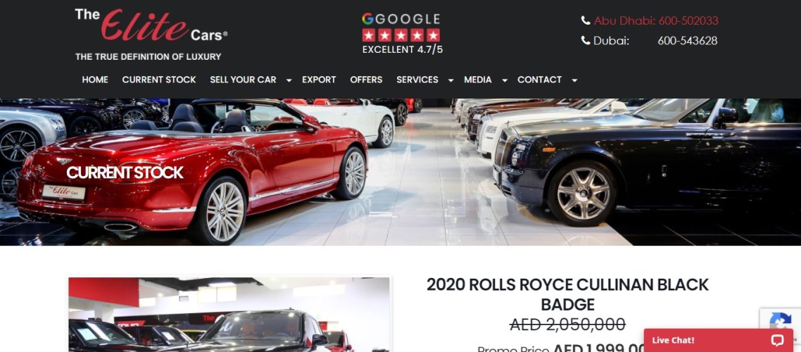 Angebote für Cullinan Rolls Royce von The Elite Cars