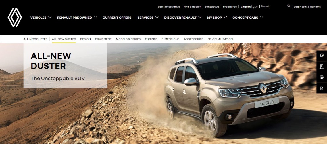 Renault Duster von AI Masaood Autoangebote in Dubai