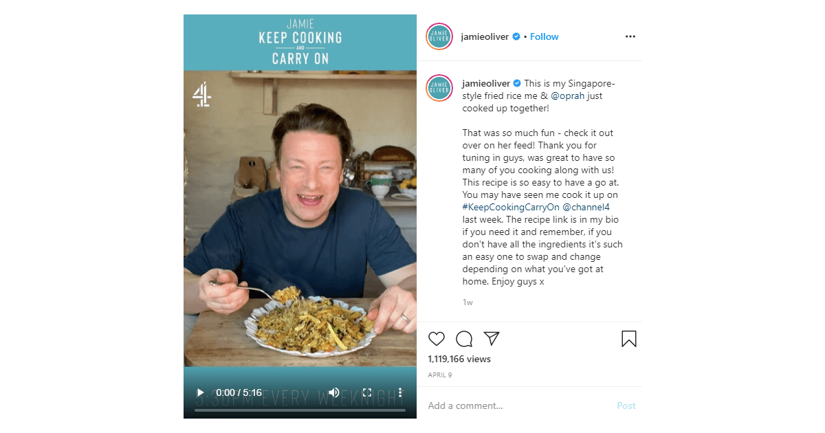 โพสต์ Instagram