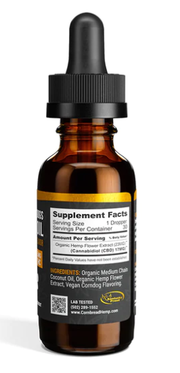 Olej CBD z chleba kukurydzianego